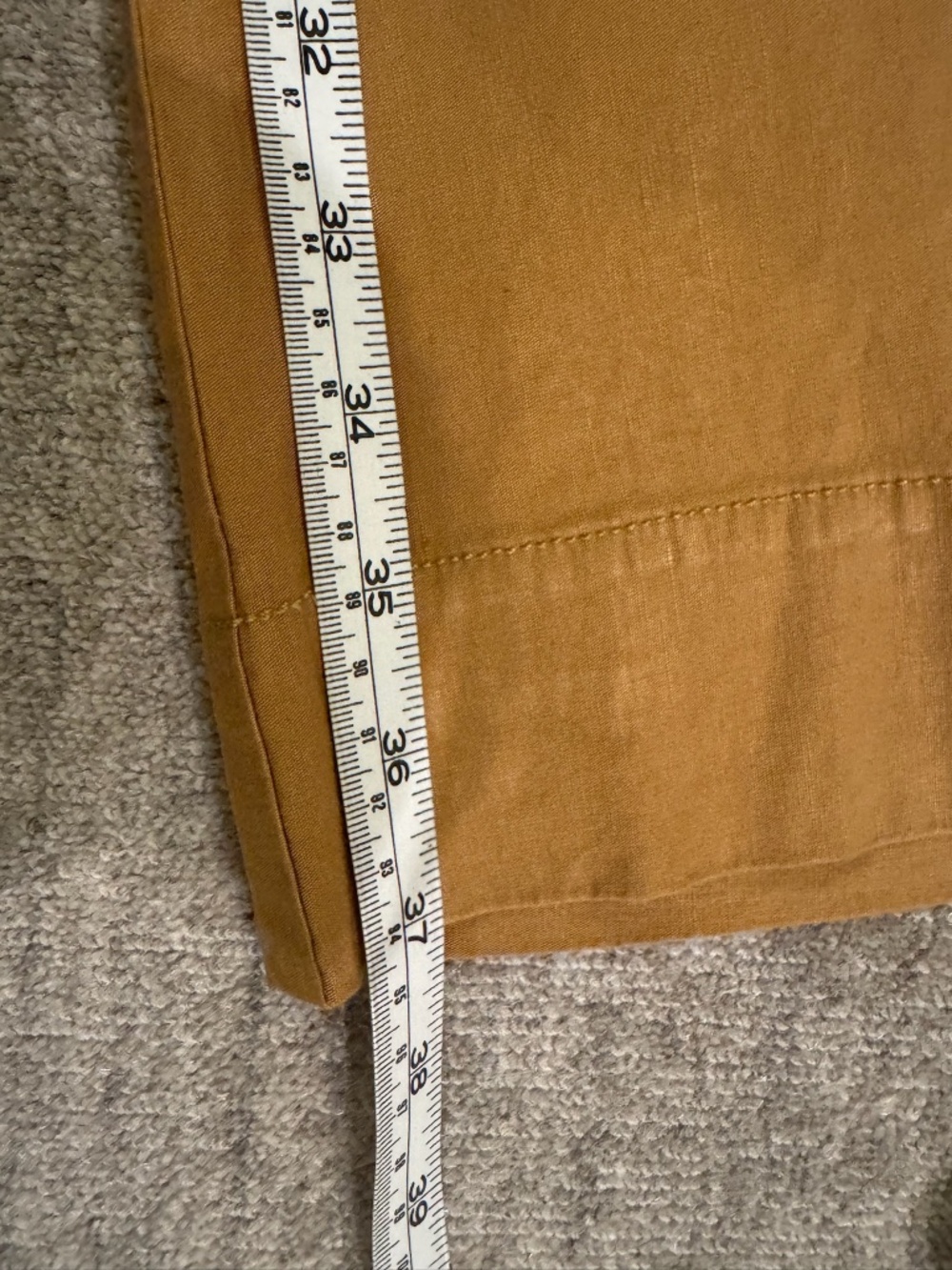 Maeve Anthropologie Faux-Wrap Culotte Jumpsuit Brown Size 10 - Picture 9 of 12